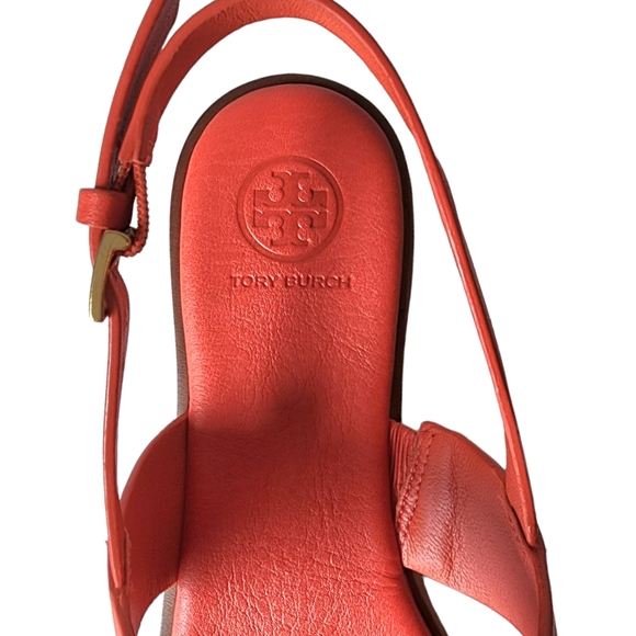 Tory Burch Bento 2 Flat Thong Sandle Bright Samba - Picture 7 of 9